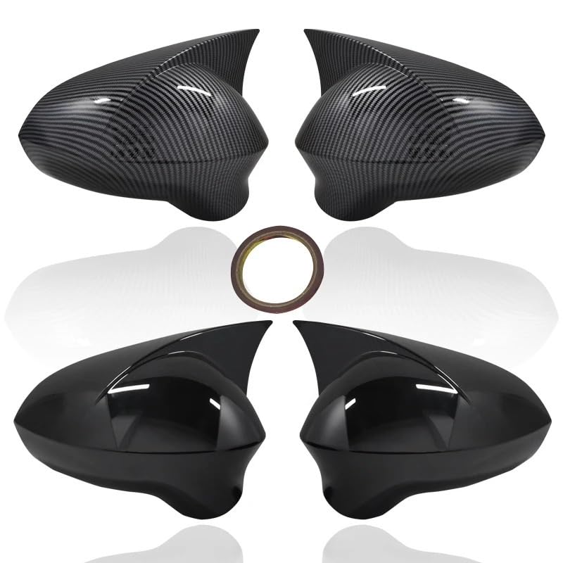 Couvercle rétroviseur carbone Seat Ibiza Leon pour masquer rayures - 4