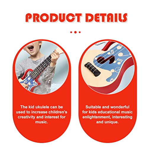Toyvian 2PCS Pratique Professionnelle Ukulele Kids Adults Training Ukulele Instrument Early Education Ukulele - Les Beatles, Paul McCartney, John Lennon, RIngo Starr, George Harrison Toyvian 2PCS Pratique Professionnelle Ukulele Kids Adults Training Ukulele Instrument Early Education Ukulele – Image 4
