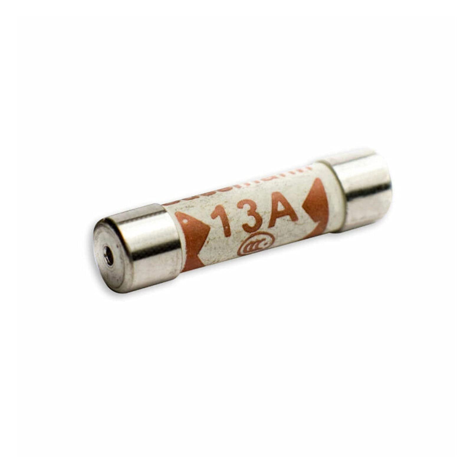 Fusibile a cartuccia in ceramica, fusibile in ceramica a spirale, inserto fusibile 25 pezzi 13A Fusibili domestici Spina Top Fusibile a cartuccia 13AMP for uso domestico