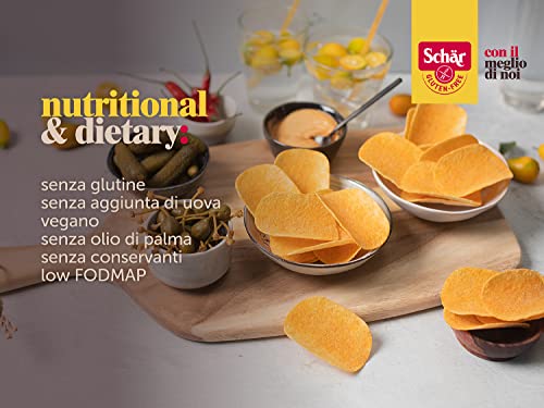 Schär Curvies Paprika Chips, 170 g