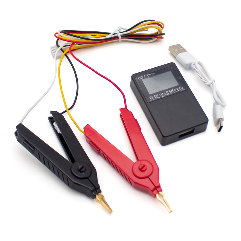 Toplionace Milliohmmètre DC Haute Précision 0,03%, Testeur de Résistance 0,0001 ω-20 ω, Mesure Kelvin 4 Fils