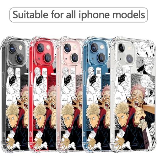 Coque iPhone 15 Pro Max Anime transparente antichoc en TPU souple - 8