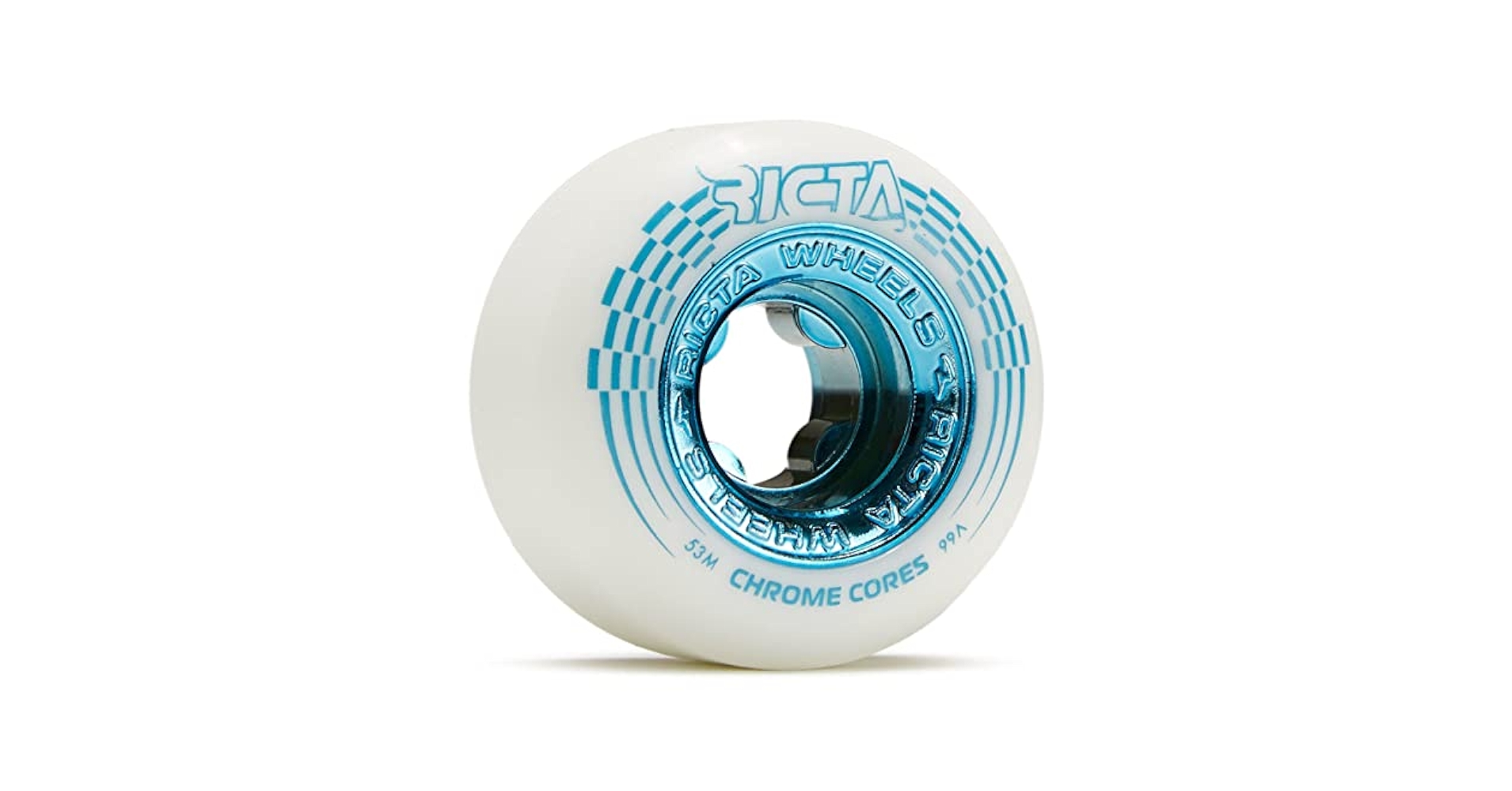 Amazon.com : Ricta Chrome Core 99a Skateboard Wheels - White