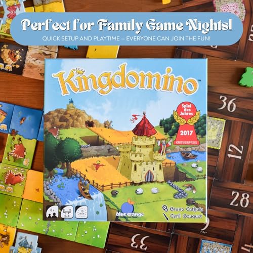 Image of Blue Orange Games Kingdomino Award Winning Family Strategy Board Game, 2-4 players