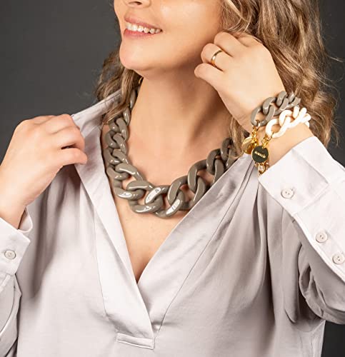 Maellis Chunky Acrylic Resin Trendy Fashion Summer Adjustable Bracelets For Women & Girls. #TOP3