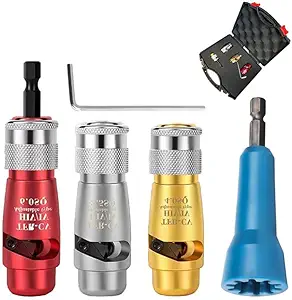 Wire Stripping and Twisting Tool, Electric Wire Stripper, Professional Electrician Tool Set, Portable Wire Nut Twister for Power Drill, Cable Quick Stripping and Connector (1 Set)