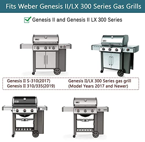 Moriintl 66032/66795 Grill Parts for Weber Genesis II E-310, II GS4, II S-310, II E-330, II E-335, II S-335, II LX S/E… - Image 3
