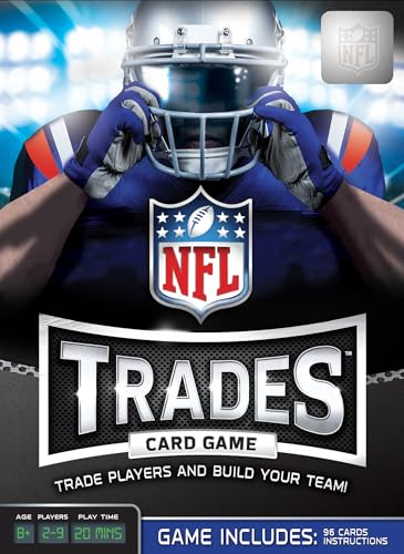 Masterpieces NFL Card Game - Officially Licensed, Fast-Paced Sports Fun
