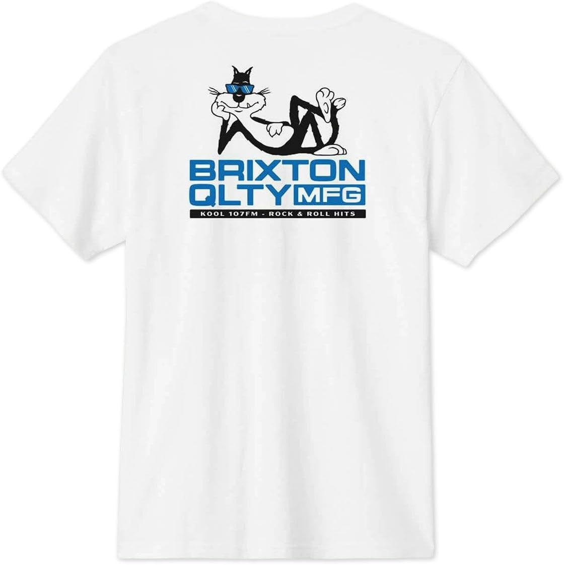 Brixton Cool Cat T-Shirt - White