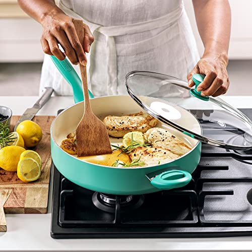 Greenpan CC002480-001 Rio Healthy Ceramic Nonstick 5Qt Saute Pan Jumbo Cooker thumb #1