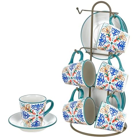 Baroni Home Ensemble de Tasses Capri Cover