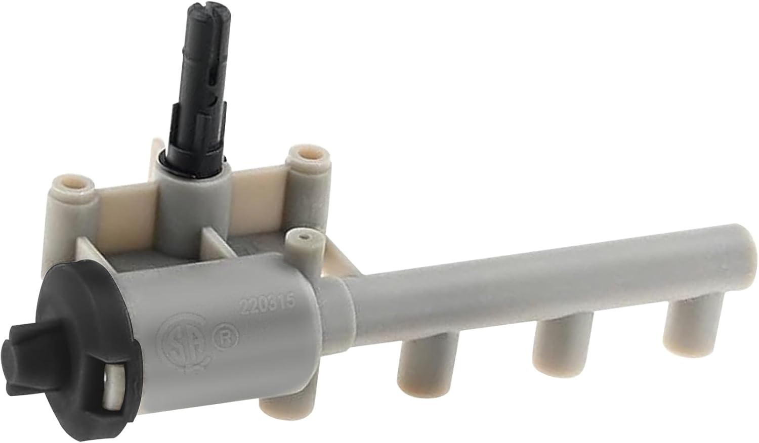 4 Outlet Rotary Piezo Ignitor Spark Generator Replacement Parts, Piezo Ignitor Kit for All Furrion 2-in-1 RV Range Ovens, Replace Parts for 2021124253 C-FSRE21SA-020 FSRE17 4 Outlet lgnitor Kit for RV Stove