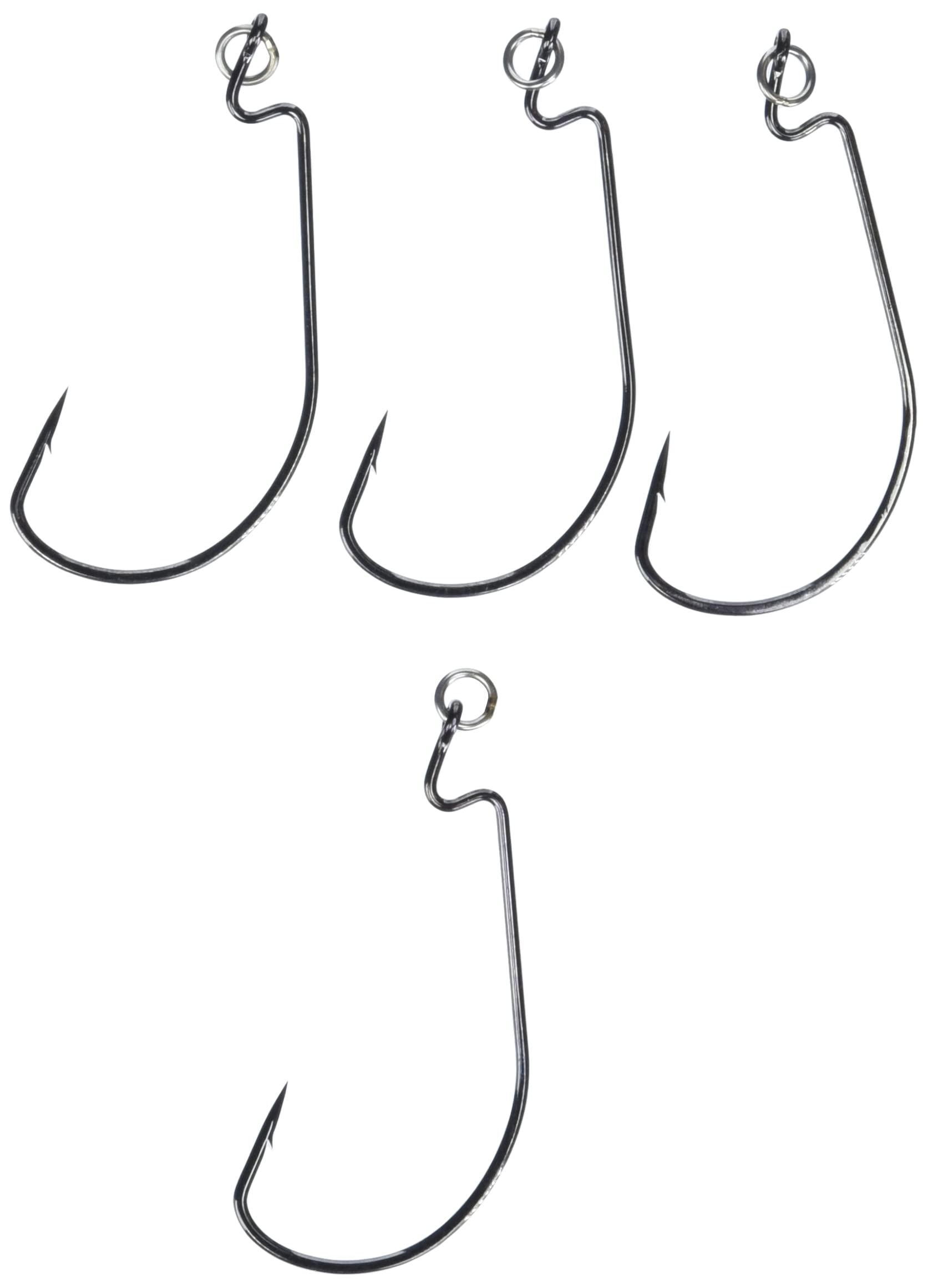 VMCRinged Wide Gap Hook Black Nickel #5/0, Multi, One Size (RWG#5/0BNPP)