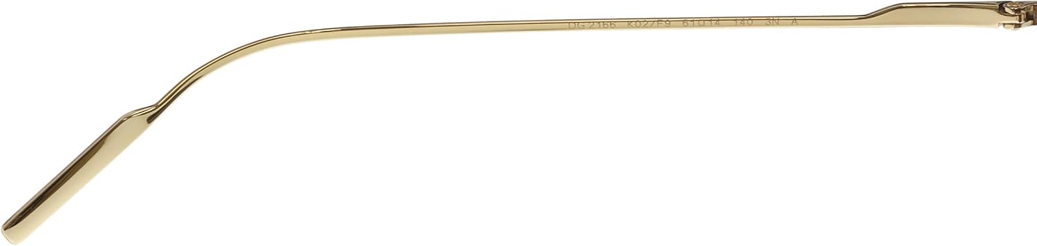 Miniatura 5 de DolceGabbana DG2166 - Gafas de sol K02F9-61 - Marco chapado en oro marrón Mir blanco DG2166-K02-F9-61