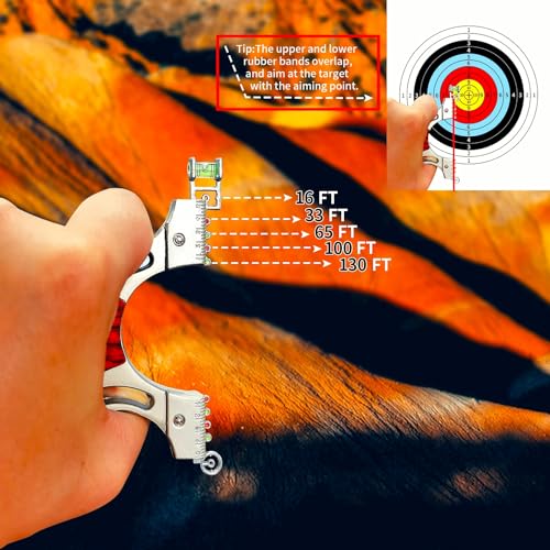 Jfhh Slingshot, Hunting Sling Shot Set For Adults thumb #3