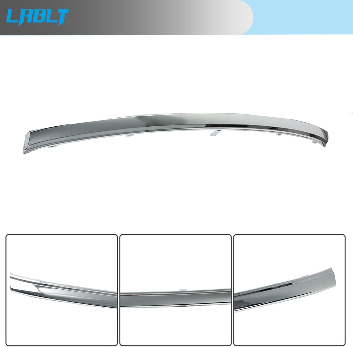 LABLT Grille Trim Grill Front Upper Chrome Replacement for Edge 2011-2014 FO1217104C BT4Z8200A