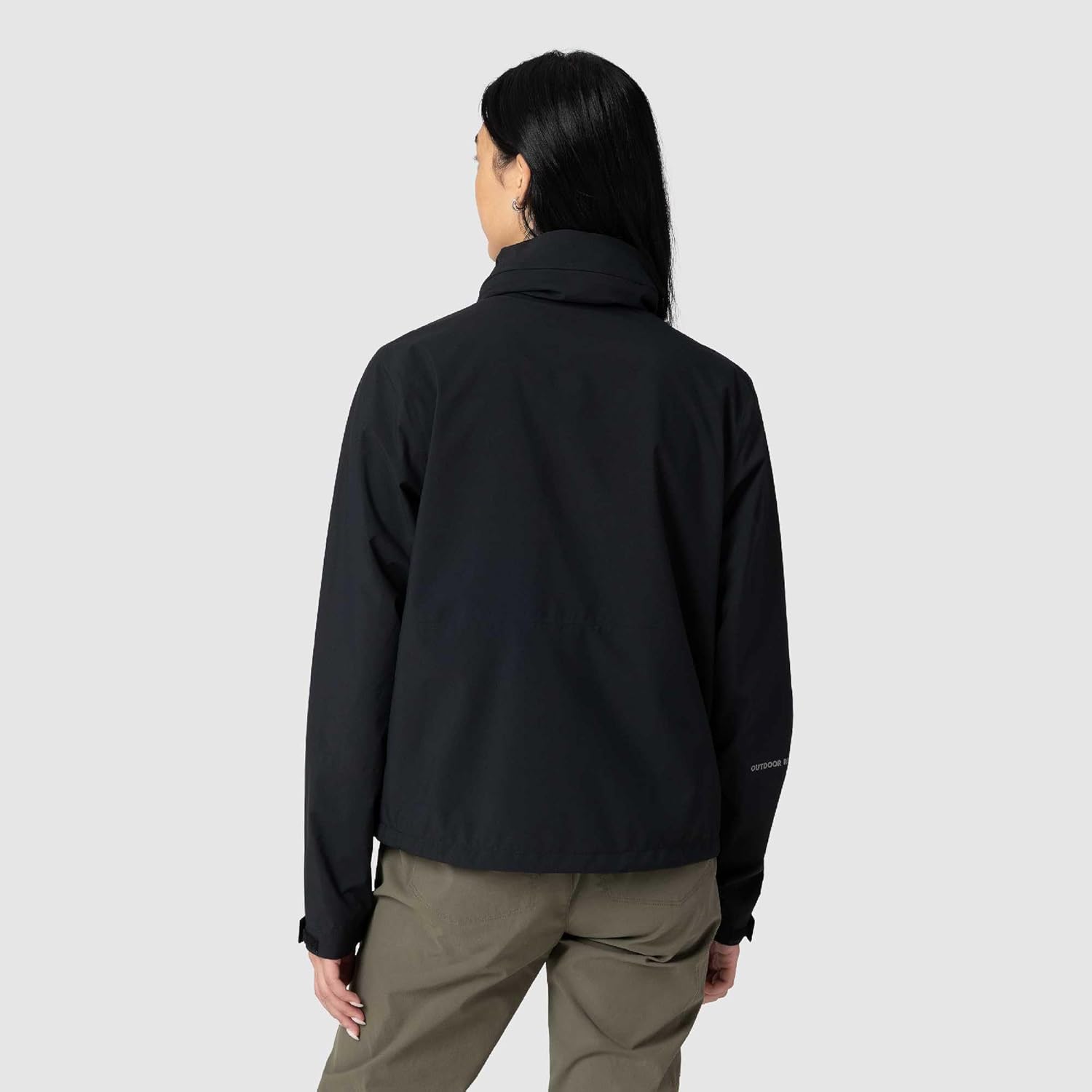 Outdoor Research Women's Stratoburst Stretch SE Jacket | Waterproof & Windproof Breathable Rain Jacket, Stow In Collar Hood
