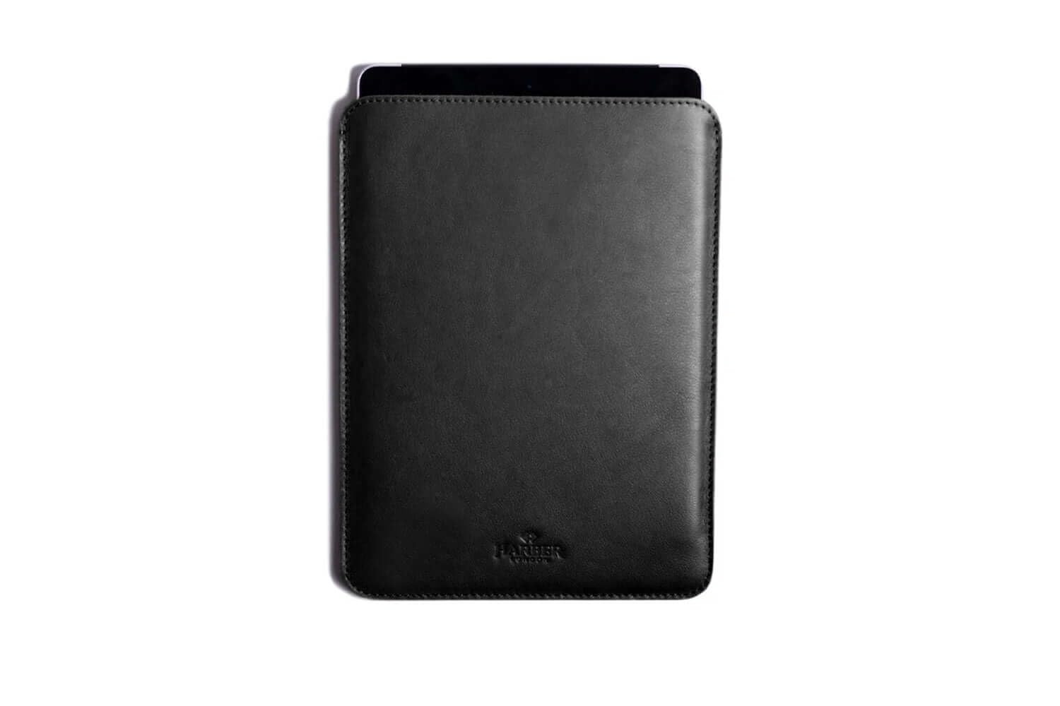 Schlanke Lederhülle für Tablet und E-Reader (iPad Pro 9,7 Zoll (2018), Hellbraun