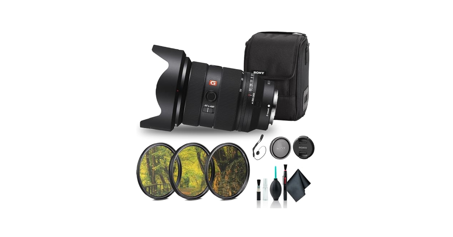 【美品】FE 24-70mm F2.8 GM II 保護フィルター付き SONY FE 24-70 F2.8 GM II ＋ ZXII保護フィルター Amazon | SONY FE