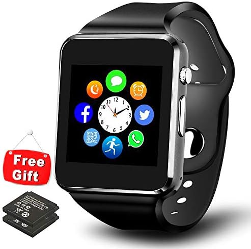 Bluetooth Smart Watch - ANCwear Smartwatch Phone for Android with Camera/SIM Card Slot, Sport Fitness Tracker Watch with Step Counter, Sleep Monitor for Women Men Kids Campatible Smartphones