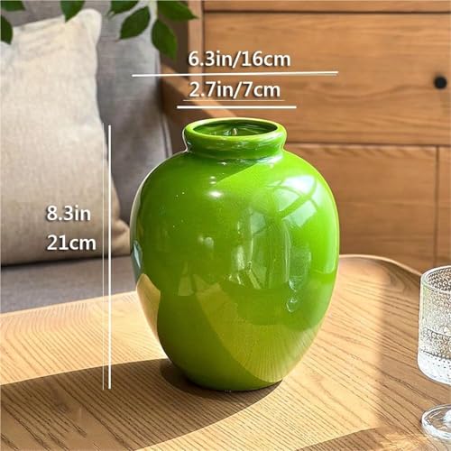 Vase de ferme rustique céramique verte cadeau idéal déco maison