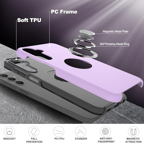 Coque Samsung Galaxy A25 5G pour visionner vos videos en violet