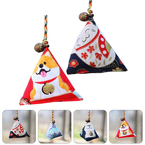 NUOBESTY 2 peças de gavetas de sachê lavanda, perfume, armários, aromas frescos, estilo japonês, amu