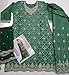 Shriva Fashion indian salwar kameez ready to wear Eid festival embroidered wedding salwar suit for women (2819) (Green, 40)