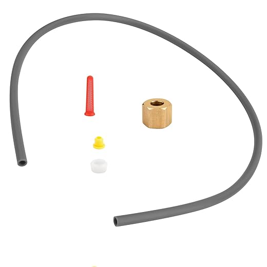 Humidifier Feeding Tube 4335 Compatible with Aprilaire 600 Part Humidifiers 400, 400A, 400M, 500, 500A, 500M, 600, 600A 600M - Strainer Water Supply Repair Kit for April Aire Humidifiers