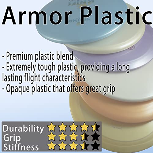 Viking Discs Odin Armor Plastic | Distance Driver | Advanced Disc Golf Driver [Stamp Color & Color Shade May Vary] (173-176G, Orange) #TOP2