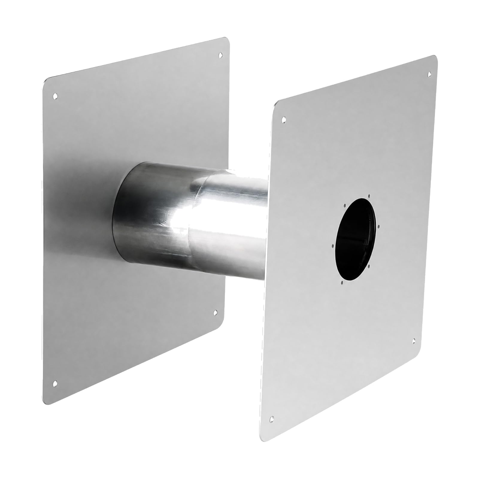 Pasamuros Ajustable para Calentador Carburante Agua Pasamuros Acero Inoxidable Doble Pared Antioxidante para Cuarto Servicios, Refugio