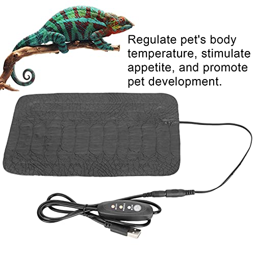 Alfombrilla de Calor Antirayas USB para Reptiles S 22.5cm Diámetro miniatura 7