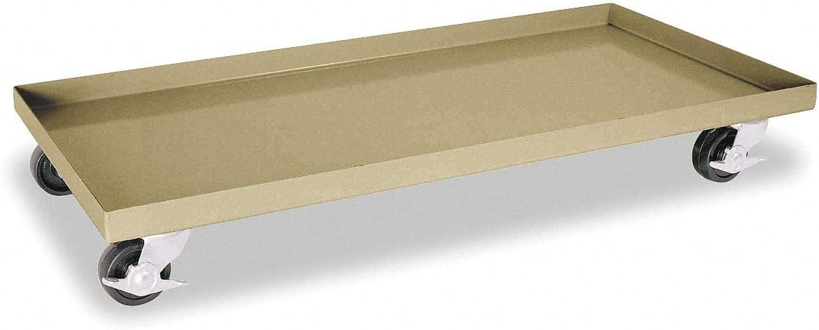 36-1/2L x 18-1/2W x 5H Sand Cabinet Dolly, 1000 lb. Load Capacity