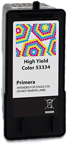 Primera 53334 High Yield Tri-Color Ink Cartridge for Bravo SE-3, 4200