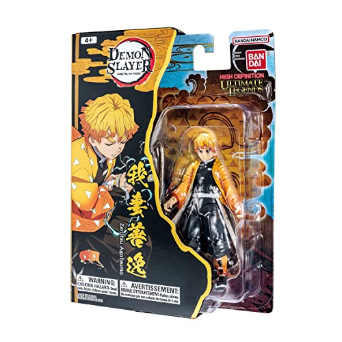 Ultimate Legends - Demon Slayer - Zenitsu, Bandai 5" Action Figure #TOP1