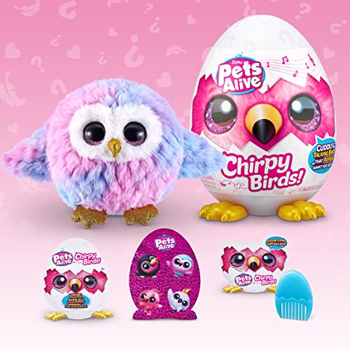 Pets Alive 9537B Chirpy Birds (Owl) By Zuru thumb #2