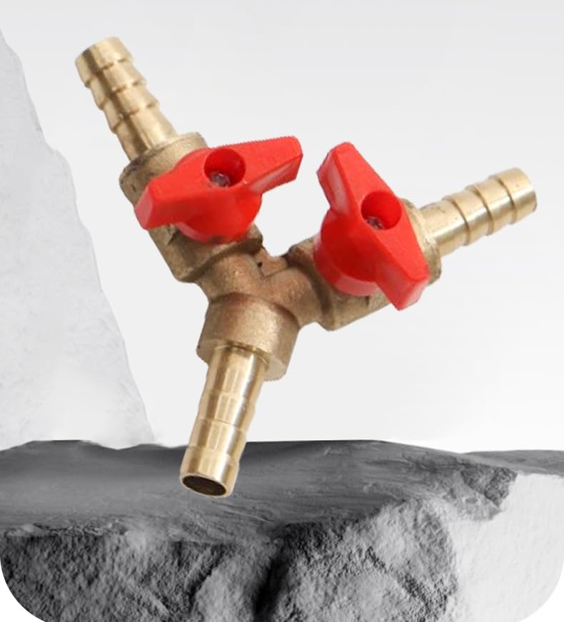 MAI USATO]Connettore Per Tubo A T Con Spina, 6 Pezzi, Connettore Per Tubo Di Irrigazione A 3 Vie Per Tubo Da 1316 Mm A 47 Mm Connettore Per Irrigazione A Goccia A 3 Vie Per Giardino Prato 87913401
