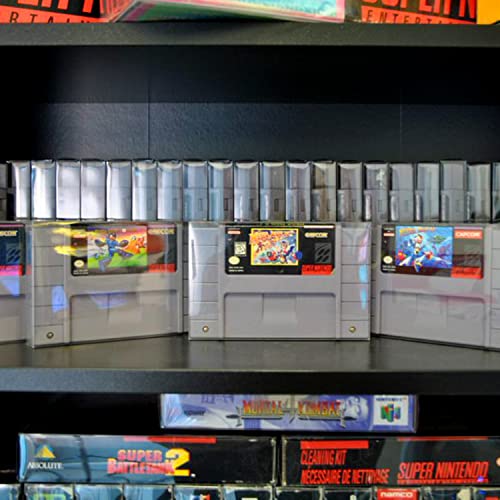 image for SNES Games Cartridge Protector Compatible for Super Nintendo SNES Game