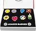 Pocket Monsters Gym Badges Collection Gift Box Set of 8pcs (Red)