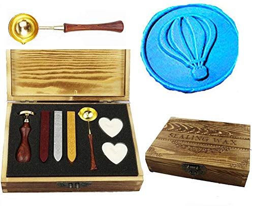 Kit de tampons de cire pour emballage cadeau et invitations de vacances