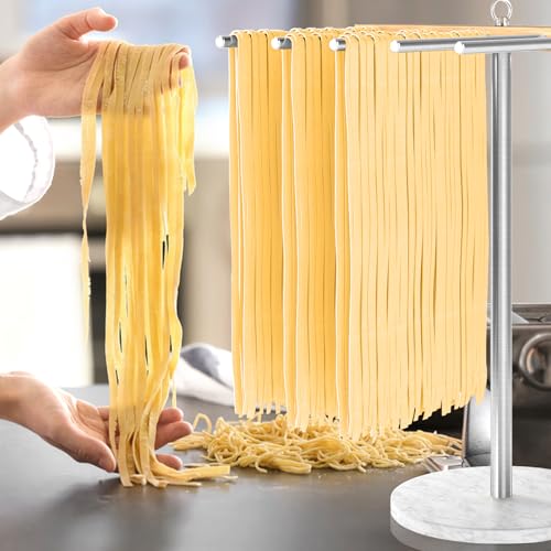 STWWO Séchoir à Pates Fraiches Séchoir à Spaghetti INOX 304, Socle Marbre – vue 2