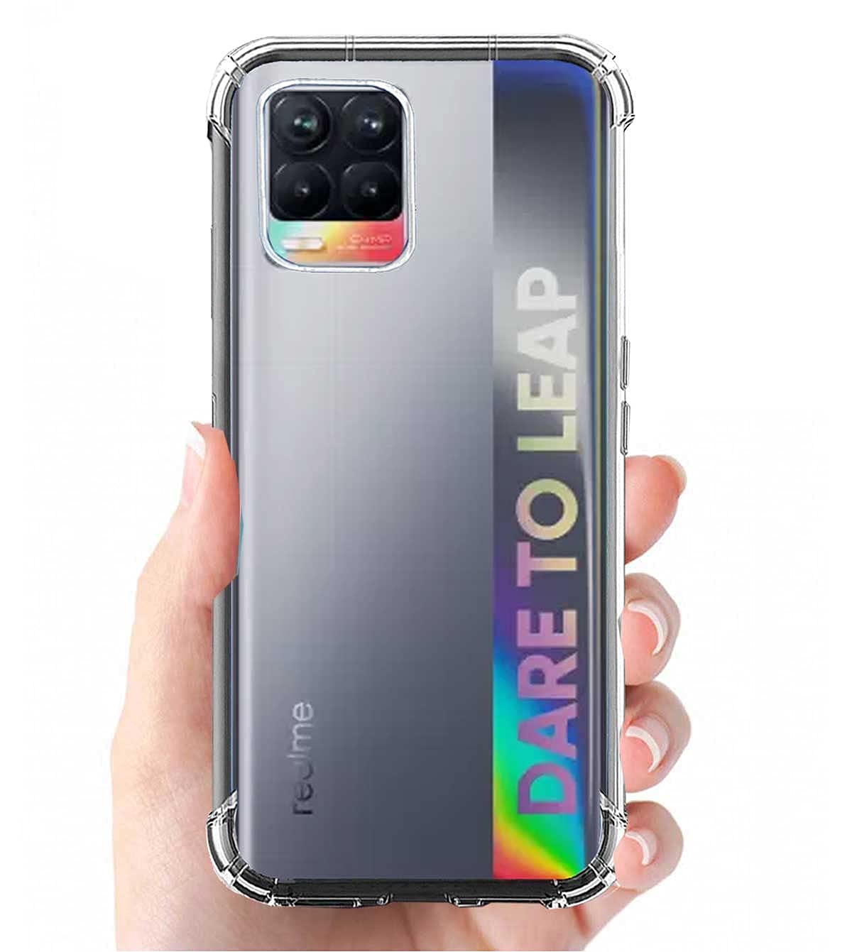 STWG Realme 8 Pro | Shockproof Flexible Protective TPU Bumper Back Case Cover for Realme 8 pro - Transparent (B09FPPL15V) Amazon Price History, Amazon Price Tracker