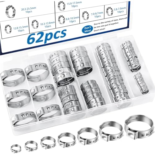 Colliers de serrage en acier inoxydable 304 pour assemblages durables - 3