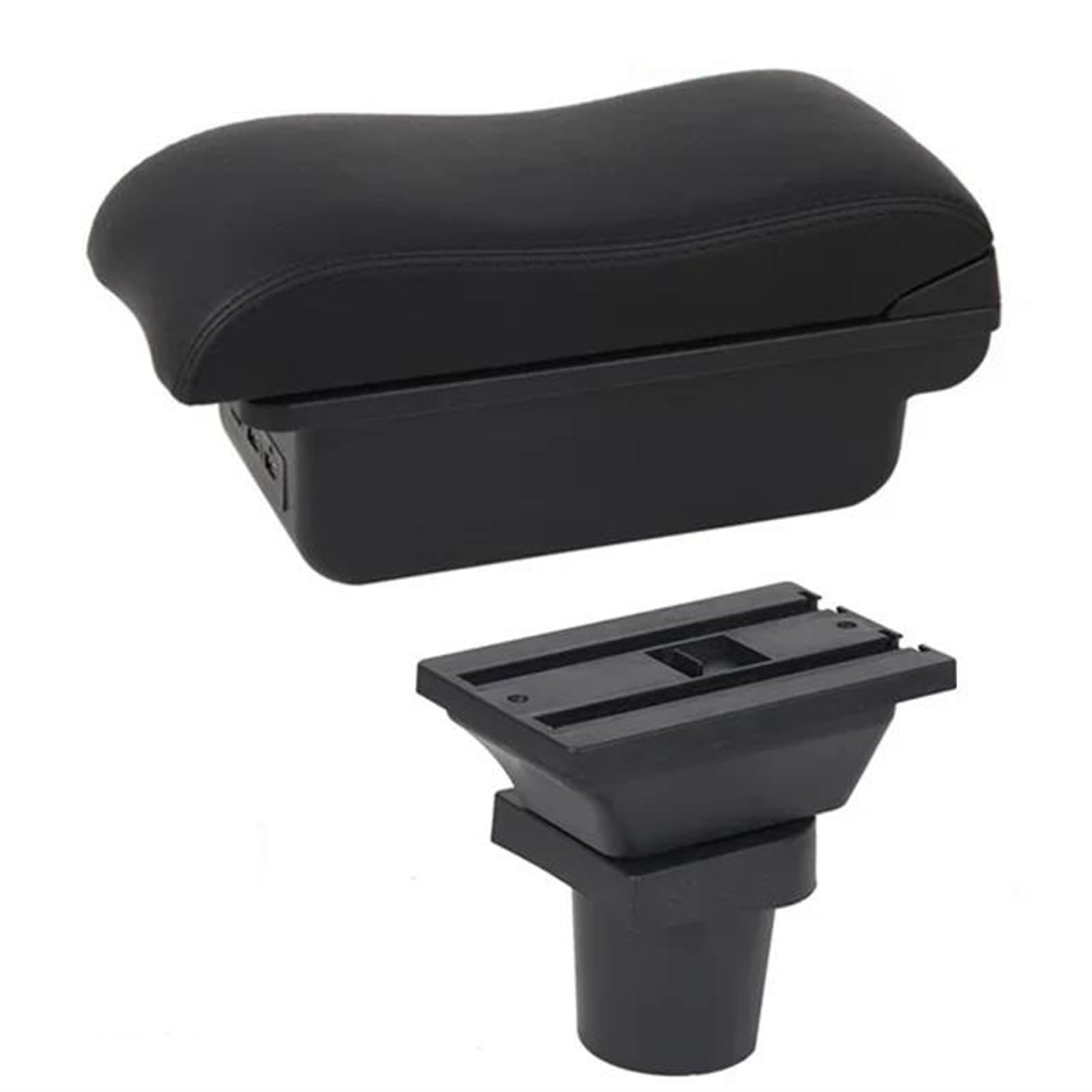 Noheeu C Black Line2 Car Armrest Special Storage Box Modification Parts For Yaris For Vitz 5Dr Hatchback 2005-2011