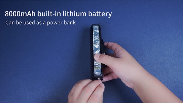 Luci Bici LED Ricaricabili 8000mAh - 3250 Lumen, Impermeabili IPX5, 4 Modalità, Con Power Bank - Foto 2