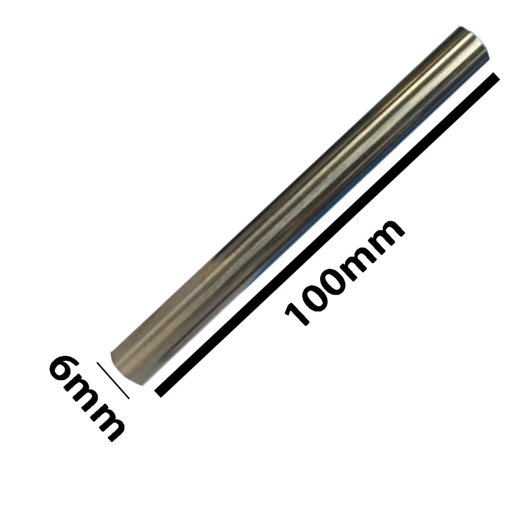 Tige De Tungstène Ronde Solide Tige De Tungstène Pur Tige De Tungstène Tige en Alliage De Tungstène Longueur 100mm Diamètre 3mm à 30mm,Diameter 6mm