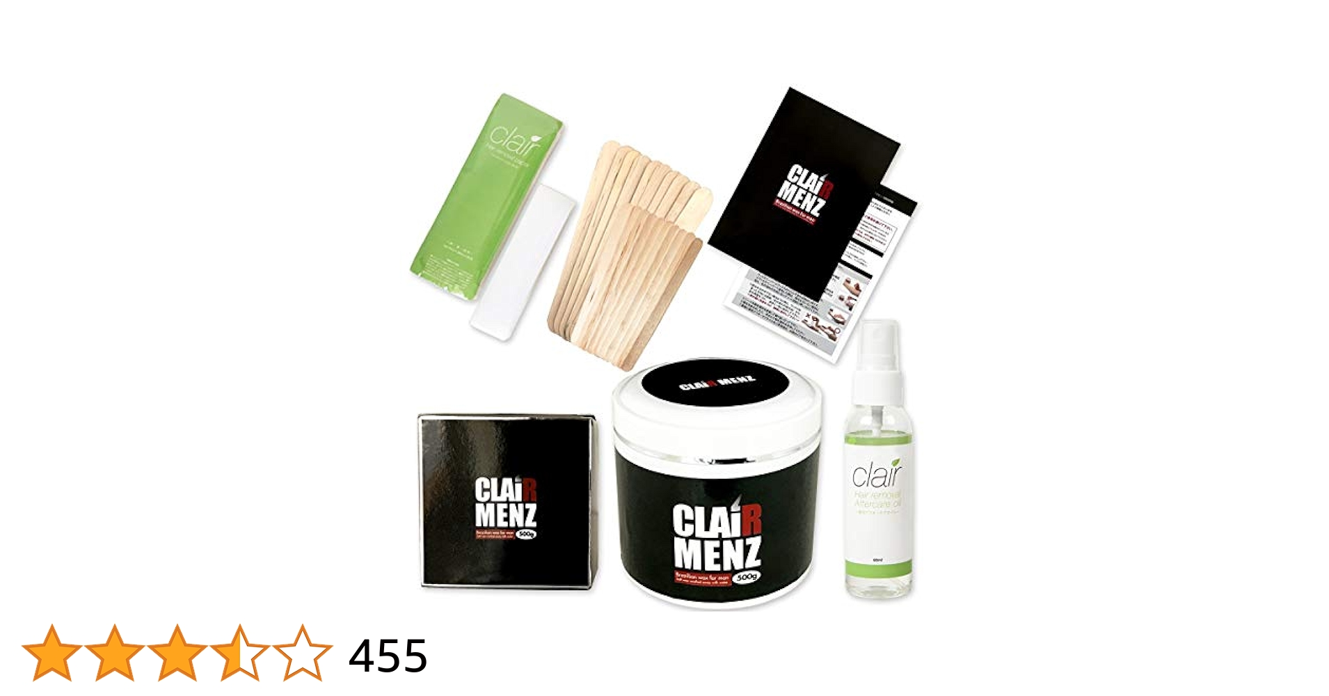 Amazon.co.jp: ブラジリアンワックス メンズ専用 clair Menz wax