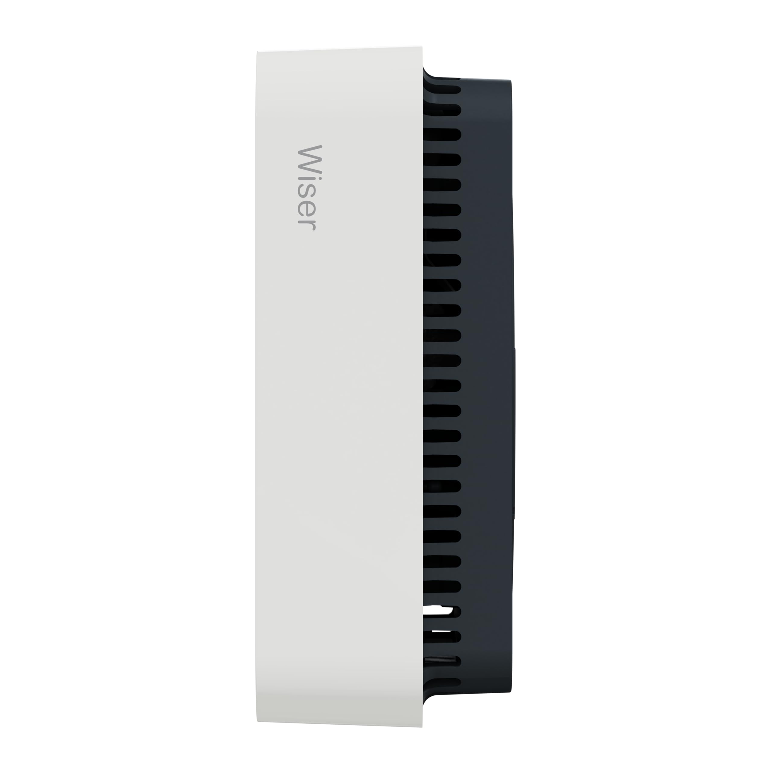 Schneider Electric Wiser Smart Home Rauchmelder, CCT599002 | Steuerung manuell oder per App, über Hub kompatibel mit Alexa und Google, IP20, 10-Jahres Batterie