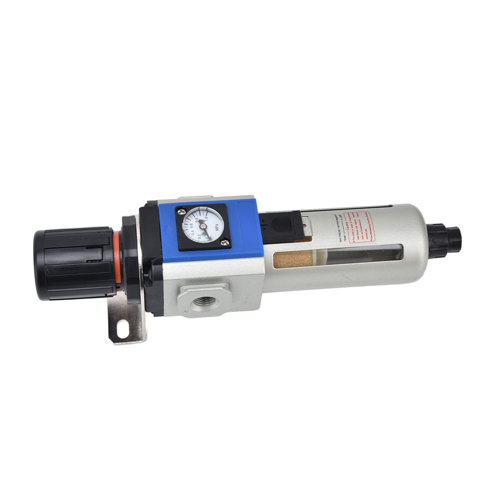 Filtro Regolatore del Compressore d'aria con Manometro, (GFR300-10)