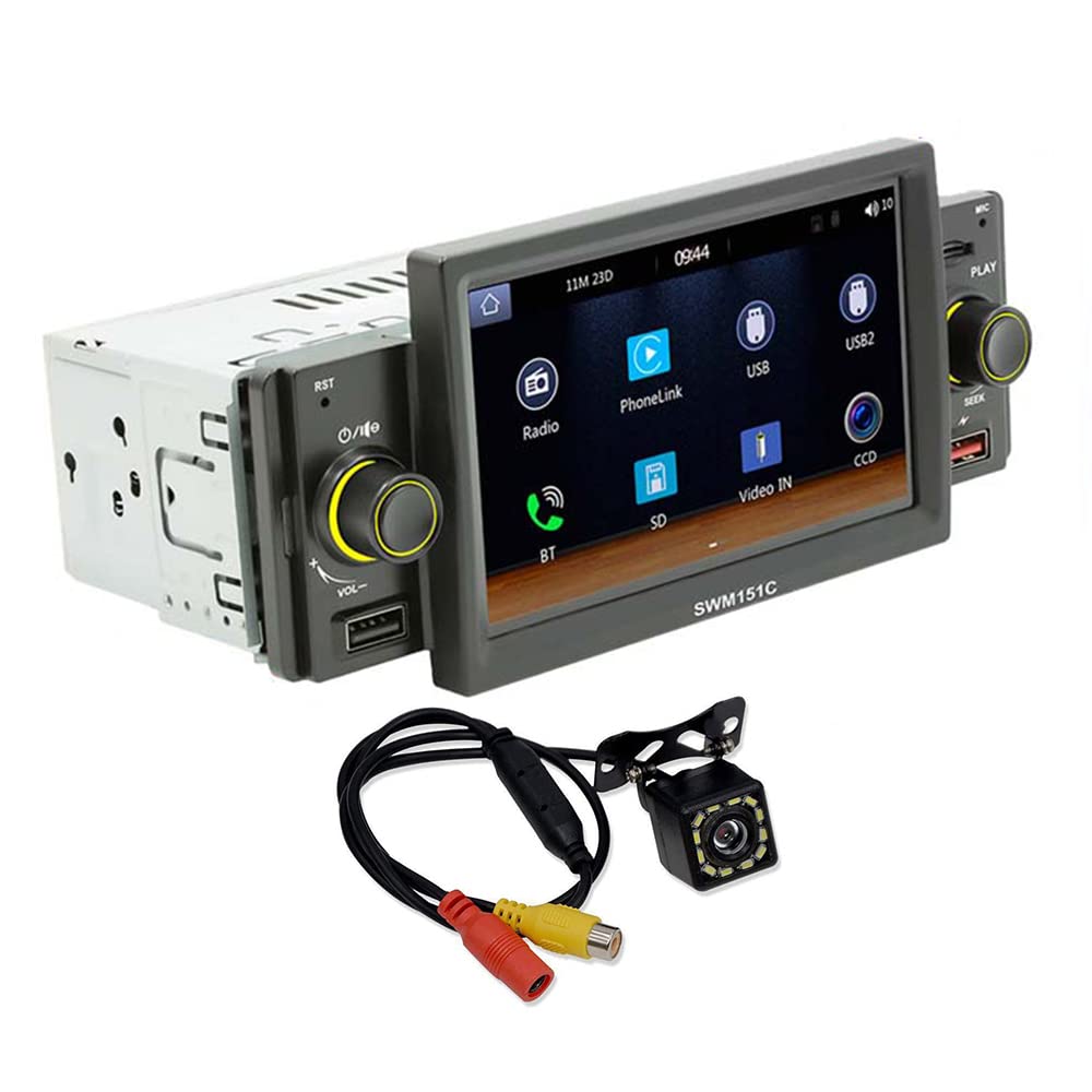 Amazon | Carplay &Android オート カーラジオ 5インチ タッチ 